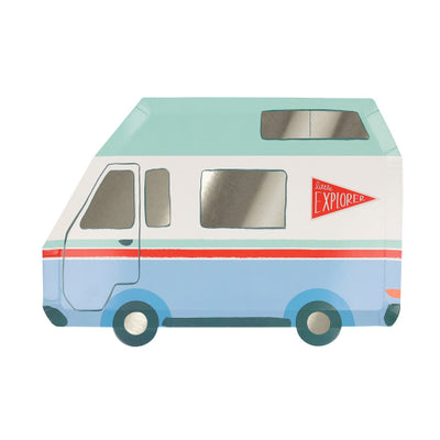 Camping Adventure Camper Van Plates | Meri Meri