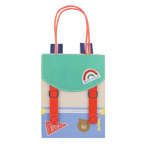 Camping Adventure Backpack Party Bags | Meri Meri