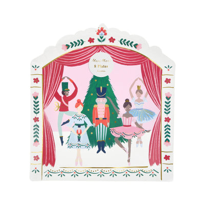 Nutcracker Ballet Stage Plates Meri-Meri