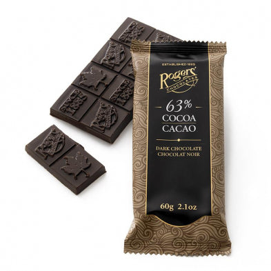 Dark Chocolate Bar - Rogers Chocolate
