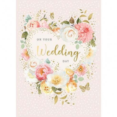 Wedding Day Heart Card