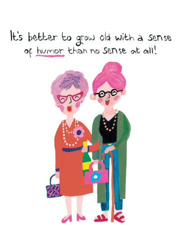 Sense of Humour Funny Card