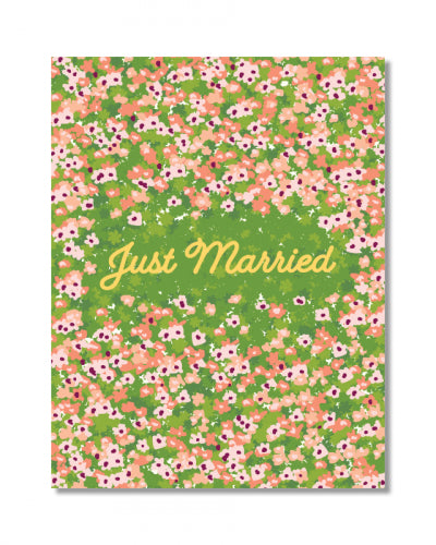 Just Married Wedding Card