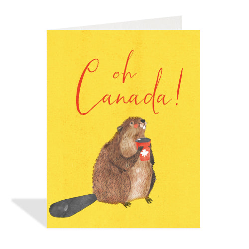 Canada Beaver Card
