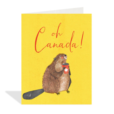 Canada Beaver Card