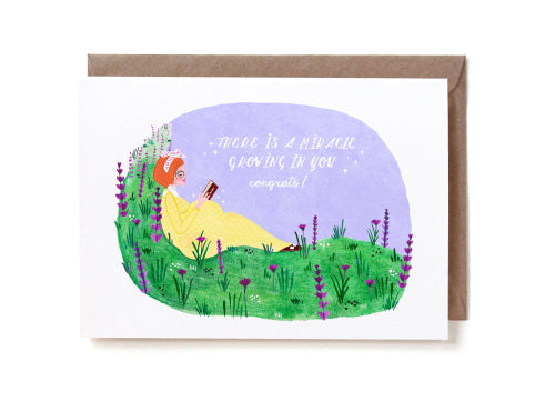Pregnant Miracle Card