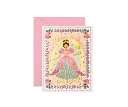 Princess Birthday Card