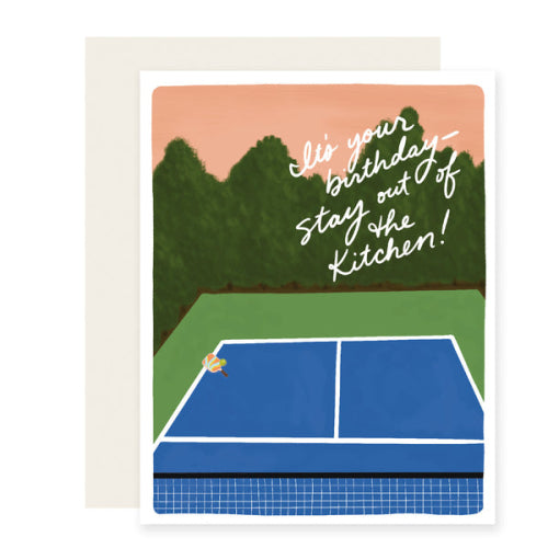 Out Of The Kitchen Card