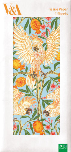 Museums & Galleries Tissue Cockatoo And Pomegranate
