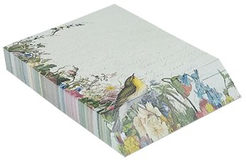 Bird Notepad - Lemon And Lavender Toronto