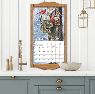 Birdhouses Wall Calendar 2025 - Lemon And Lavender Toronto