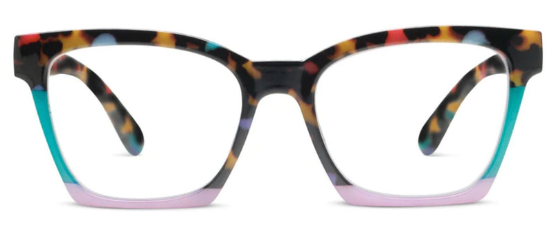 Birdie Peepfetti Tortoise Reading Glasses - Peepers - Lemon And Lavender Toronto