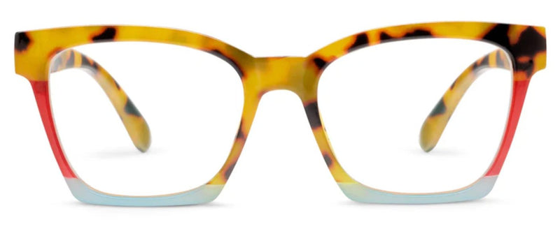 Birdie Tokyo Tortoise Reading Glasses - Peepers - Lemon And Lavender Toronto