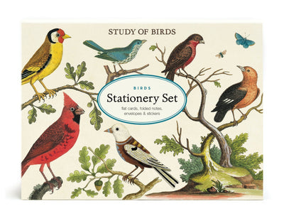 Birds Stationery Set - Cards & Stickers - Lemon And Lavender Toronto