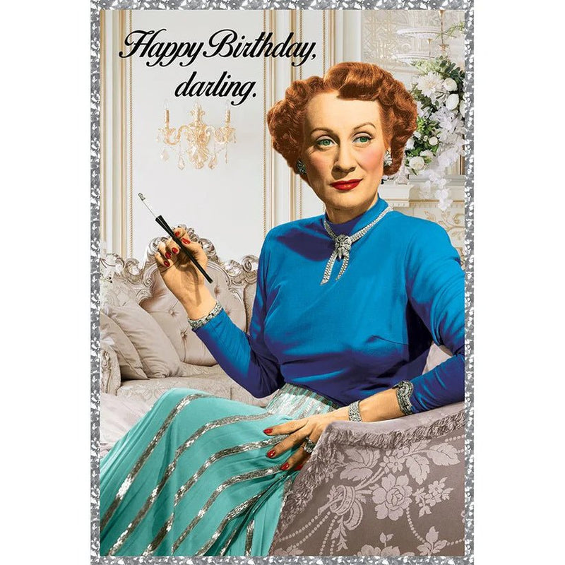 Birthday Darling Funny Birthday Card - Lemon And Lavender Toronto