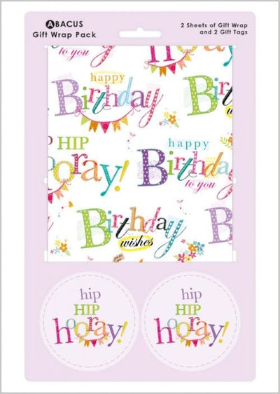 Birthday Gift Wrap Pack - Lemon And Lavender Toronto