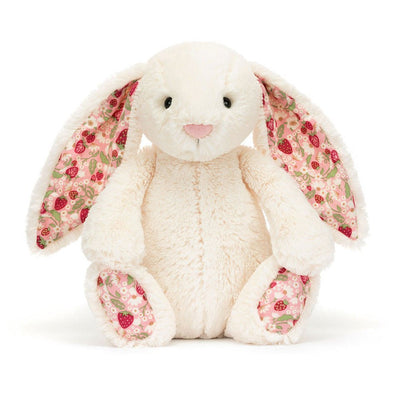 Blossom Cream Bunny 'Berry' ( Medium) - Jellycat - Lemon And Lavender Toronto