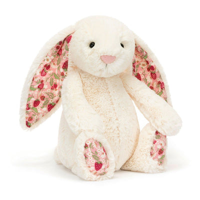 Blossom Cream Bunny 'Berry' ( Medium) - Jellycat - Lemon And Lavender Toronto