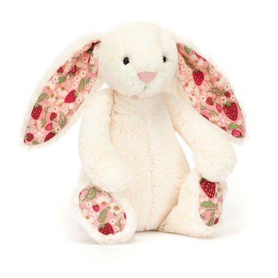 Blossom Cream Bunny 'Berry' ( Small) - Jellycat - Lemon And Lavender Toronto