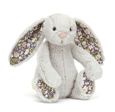 Blossom Silver Bunny 'Bloom' ( Small) - Jellycat - Lemon And Lavender Toronto