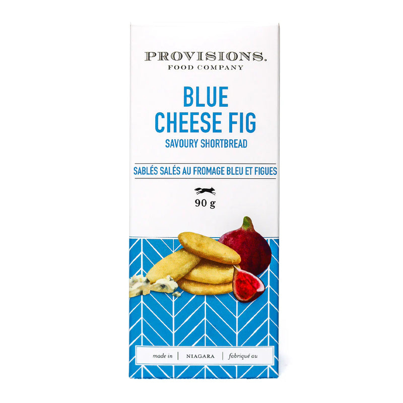 Blue Cheese Fig Shortbread - Made in Canada