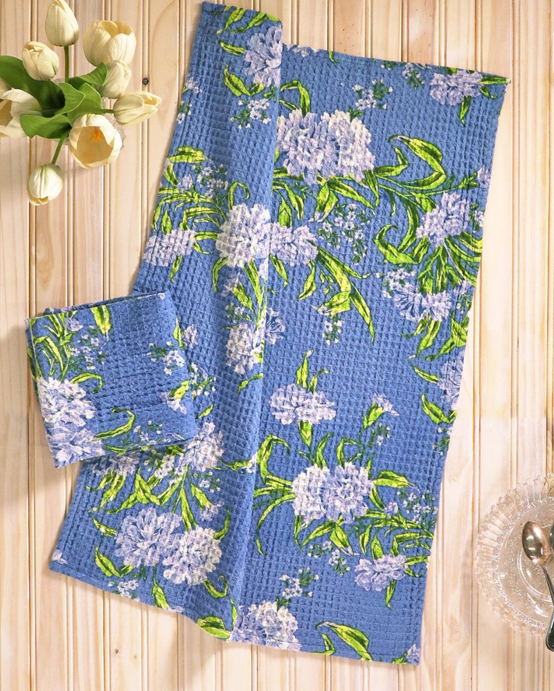 Blue Sacha Tea Towel- April Cornell - Sold Individually - Lemon And Lavender Toronto