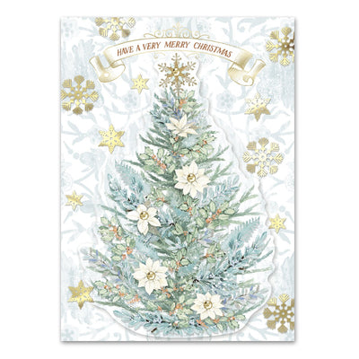 Botanical Tree Boxed Holiday Cards - Set of 12 - Lemon And Lavender Toronto