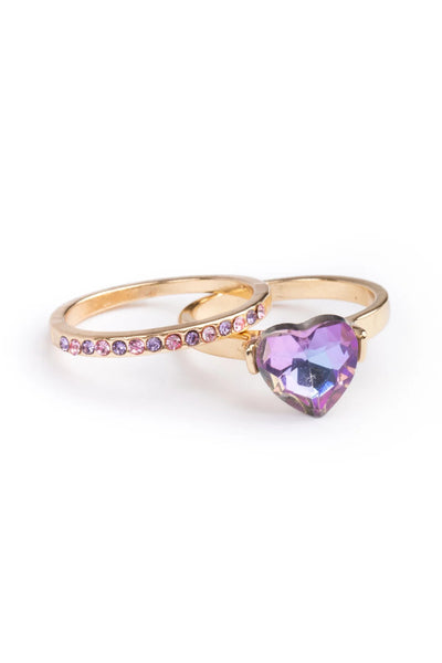 Boutique Chic Precious Purple Ring - Lemon And Lavender Toronto