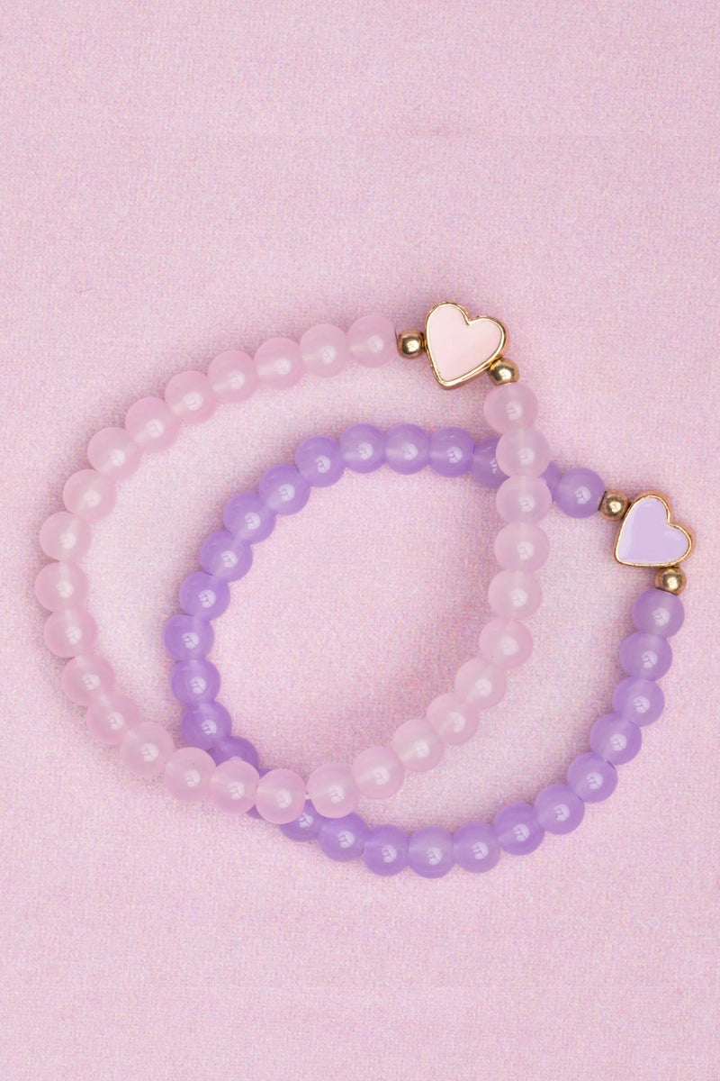 Boutique Chic With all My Heart Bracelet - Lemon And Lavender Toronto