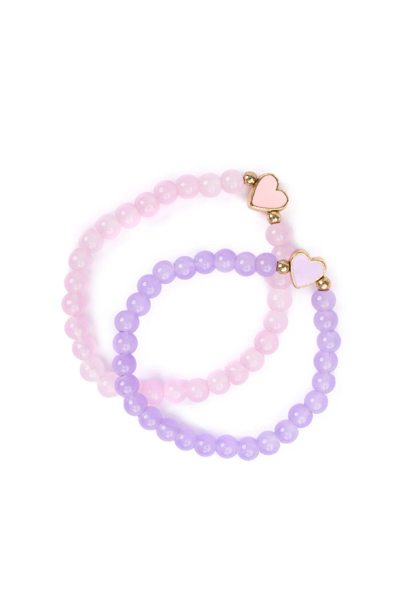 Boutique Chic With all My Heart Bracelet - Lemon And Lavender Toronto