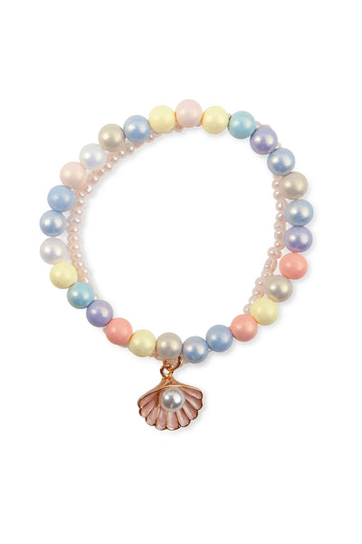 Boutique Pastel Shell Bracelet - Lemon And Lavender Toronto