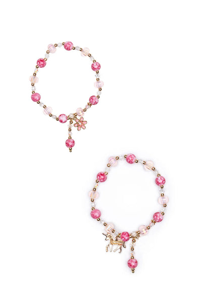 Boutique Pink Crystal Bracelet Assortment - Each Sold Seperately - Lemon And Lavender Toronto