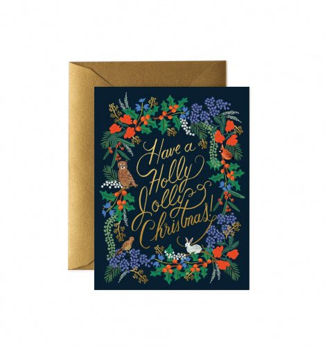 Box Set Holly Jolly Christmas Cards - Lemon And Lavender Toronto