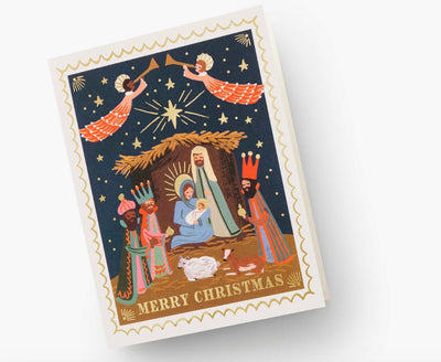 Box Set of Holiday Nativity Cards Merry Christmas - Lemon And Lavender Toronto