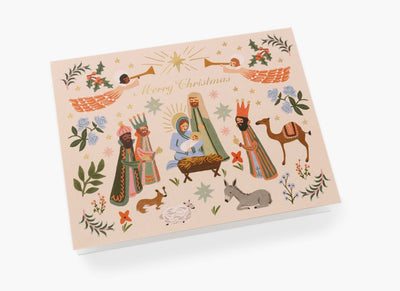 Box Set of Holiday Nativity Cards Merry Christmas - Lemon And Lavender Toronto