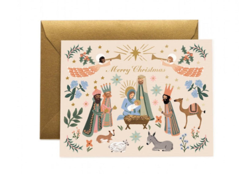 Box Set of Holiday Nativity Cards Merry Christmas - Lemon And Lavender Toronto