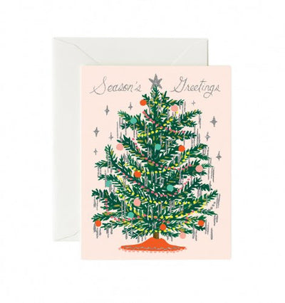 Box Set Tinsel Tree Christmas Cards - Lemon And Lavender Toronto