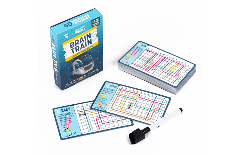 Brain Train Logic Puzzles - Lemon And Lavender Toronto