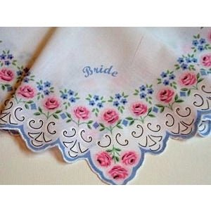Bridal Hanky Card - Lemon And Lavender Toronto