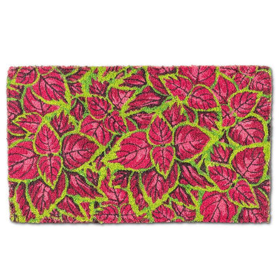 Bright Leaves Doormat - Lemon And Lavender Toronto