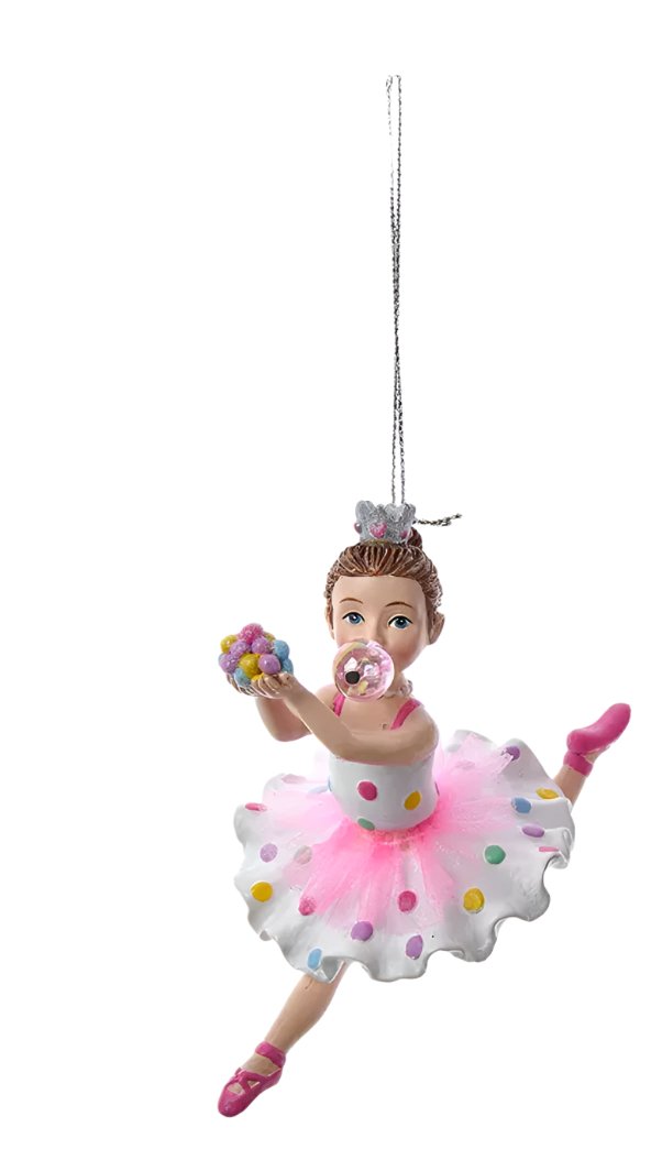 Bubblegum Girl Ornaments, 2 Assorted - Lemon And Lavender Toronto