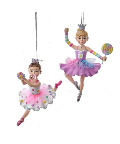 Bubblegum Girl Ornaments, 2 Assorted - Lemon And Lavender Toronto