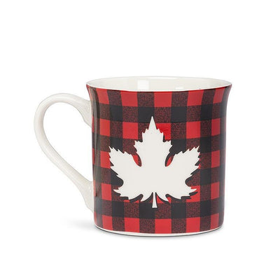 Buffalo Check Leaf Mug - Lemon And Lavender Toronto