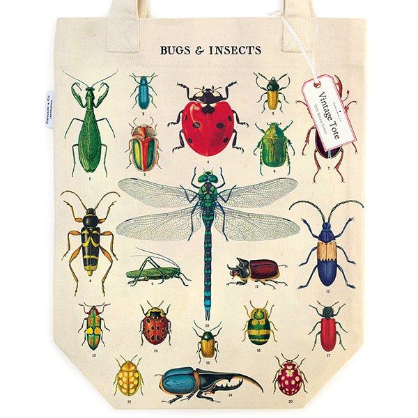 Bugs & Insects Tote Bag - Lemon And Lavender Toronto