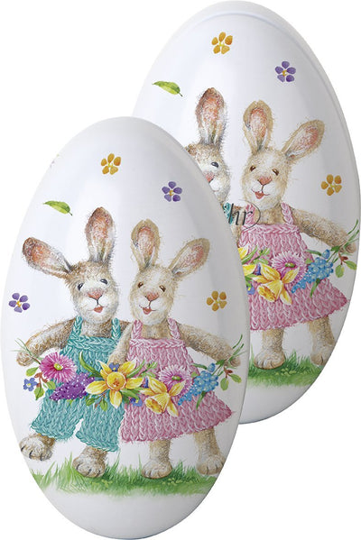 Bunny Confectionary Egg Tin - Lemon And Lavender Toronto