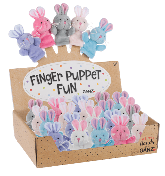 Bunny Finger Puppet - Lemon And Lavender Toronto