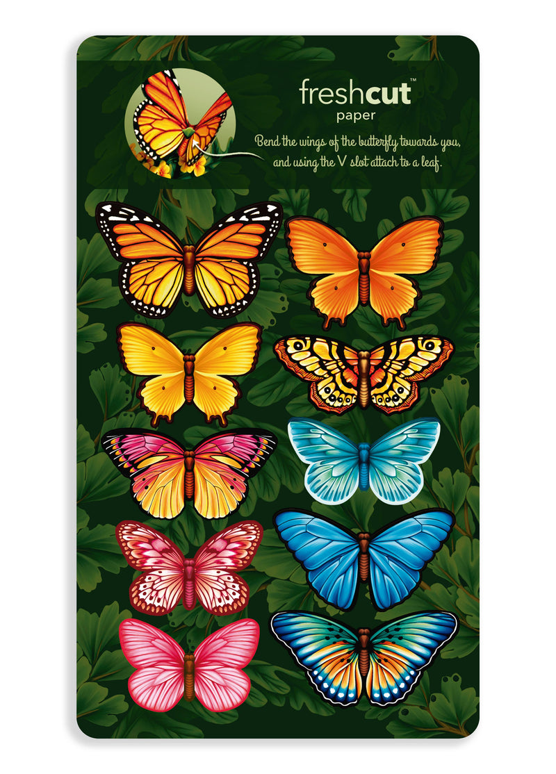 Butterflies & Buttercups Pop - up Greeting Card - Lemon And Lavender Toronto