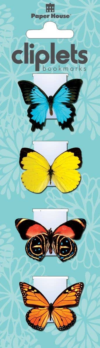 Butterflies Magnetic Bookmarks - Lemon And Lavender Toronto