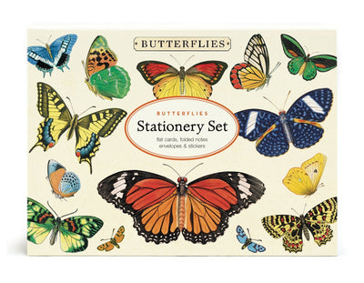 Butterflies Stationery Set - Cards & Stickers - Lemon And Lavender Toronto