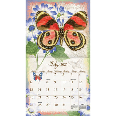 Butterflies Wall Calendar 2025 - Lemon And Lavender Toronto